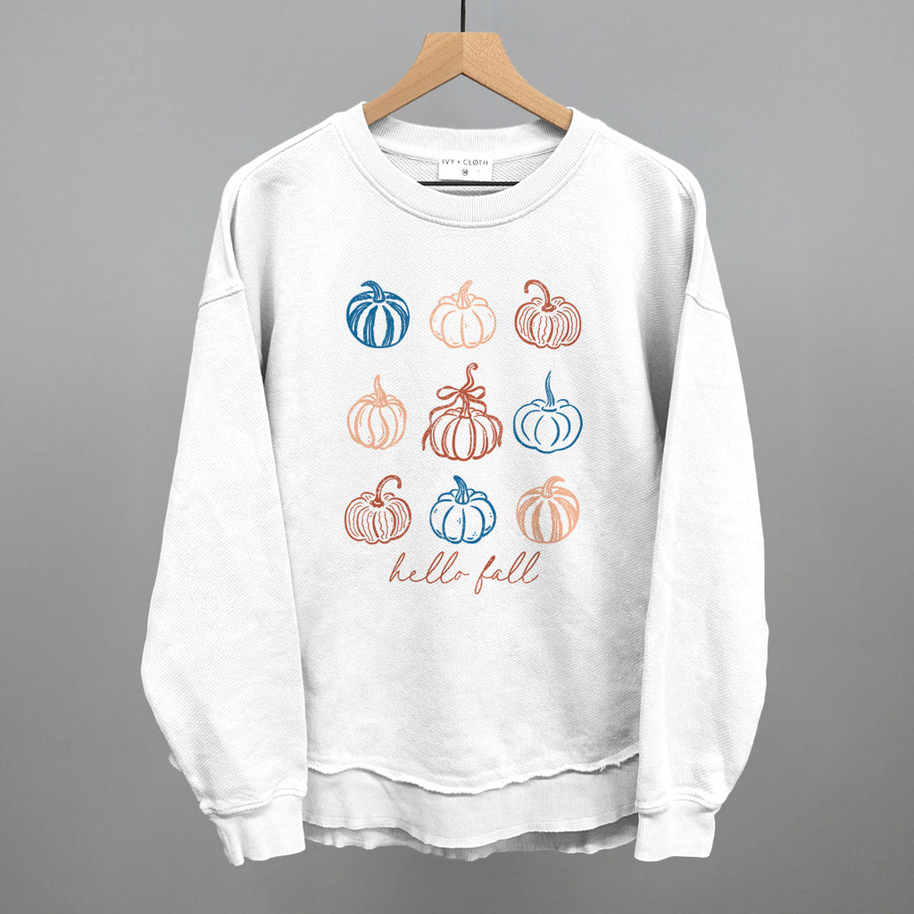 Hello Fall Pumpkin Doodles