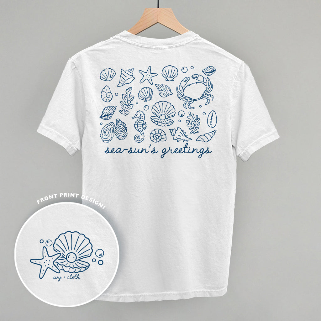 Sea-Sun's Greetings (Back Print)