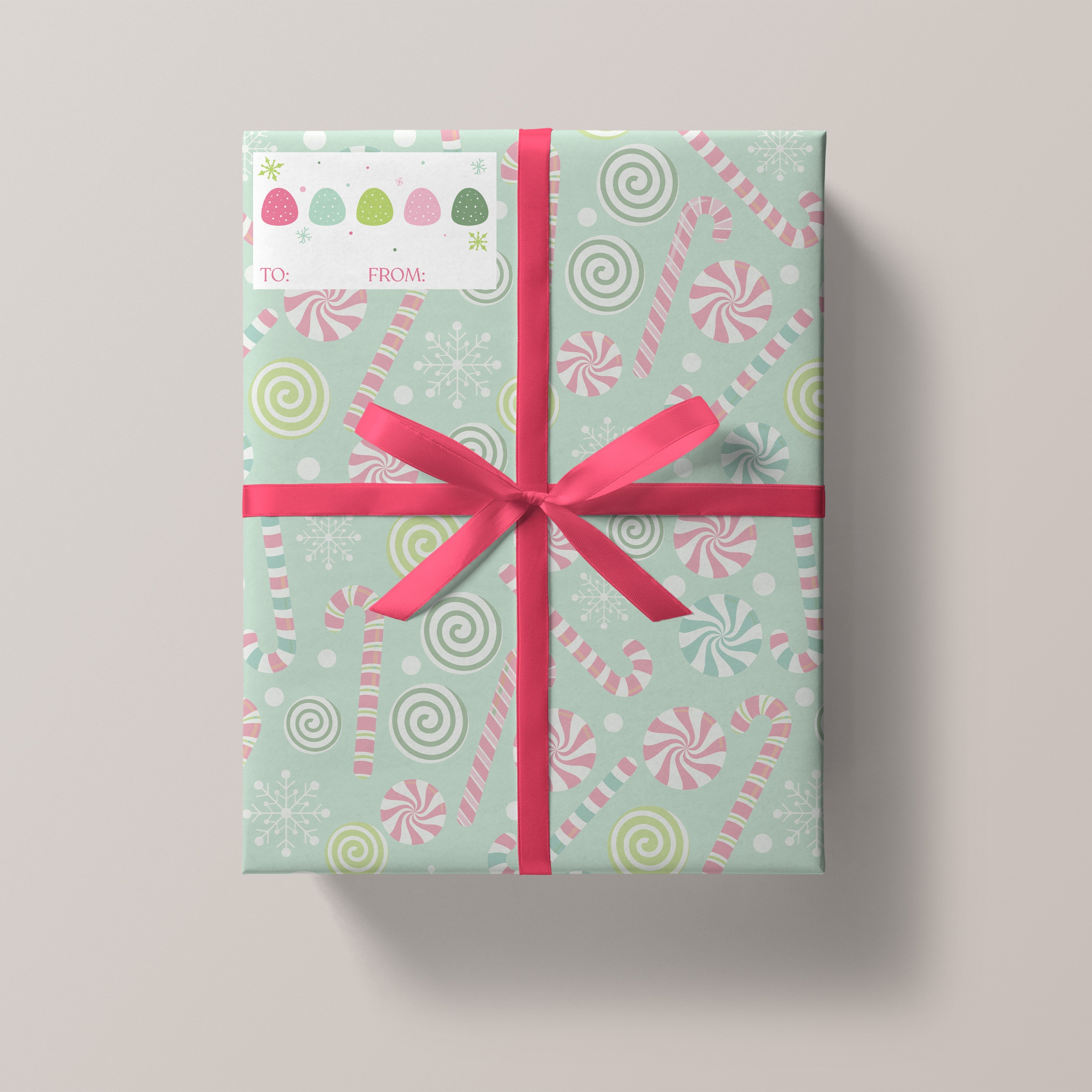 Candy Shoppe Holiday Tags Sticker Sheet