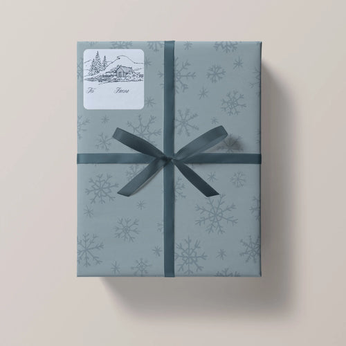Apres Ski Holiday Tags (Sticker Sheet)