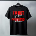 Blavk “I’m Not Perfect, I’m Limited Edition” Graphic T-shirt