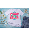 Ladies White “Coors” Comfy Tee