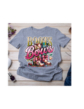 Ladies “BOOTS -N- Bows”Comfy Graphic Tee