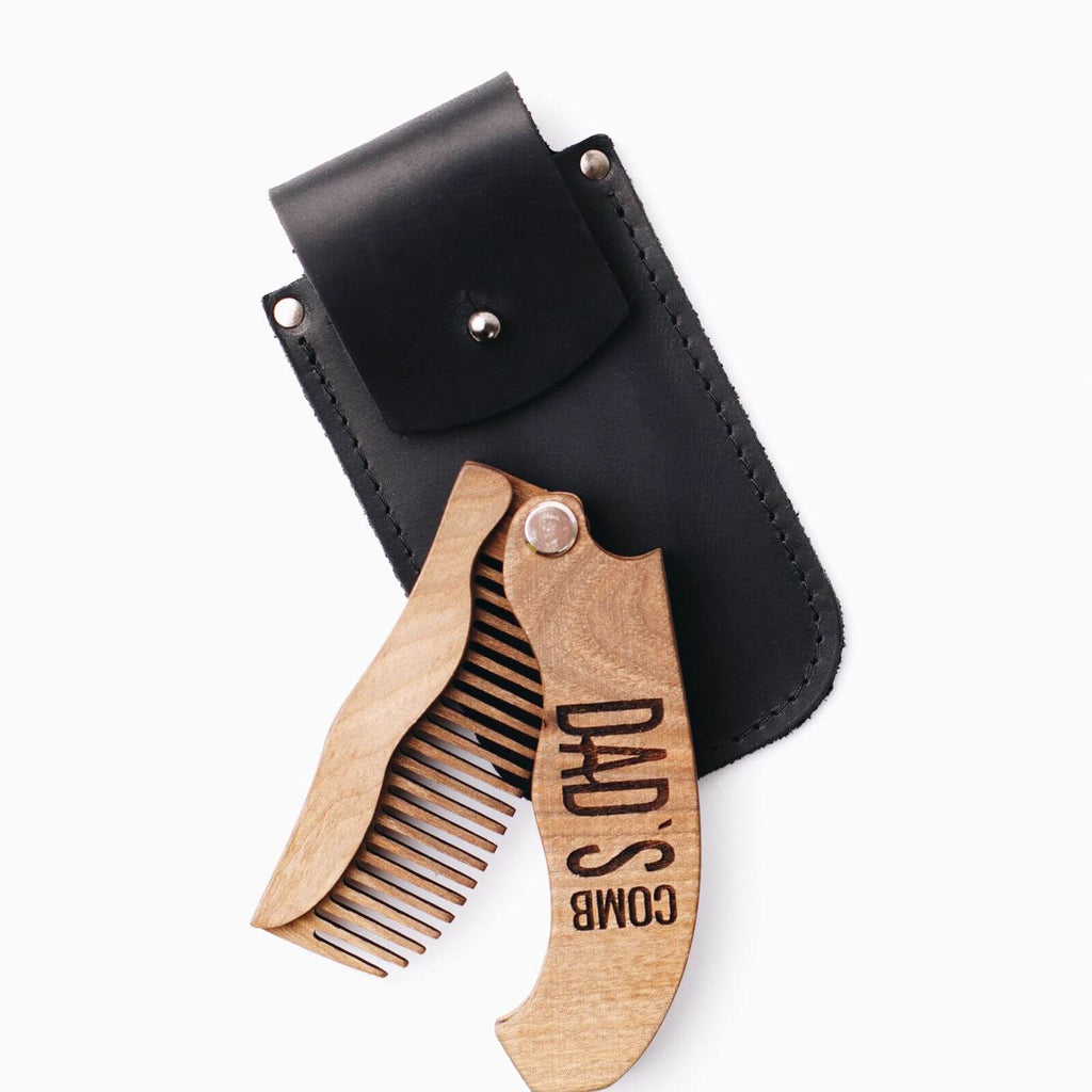 Wooden Beard Comb - Dad's comb