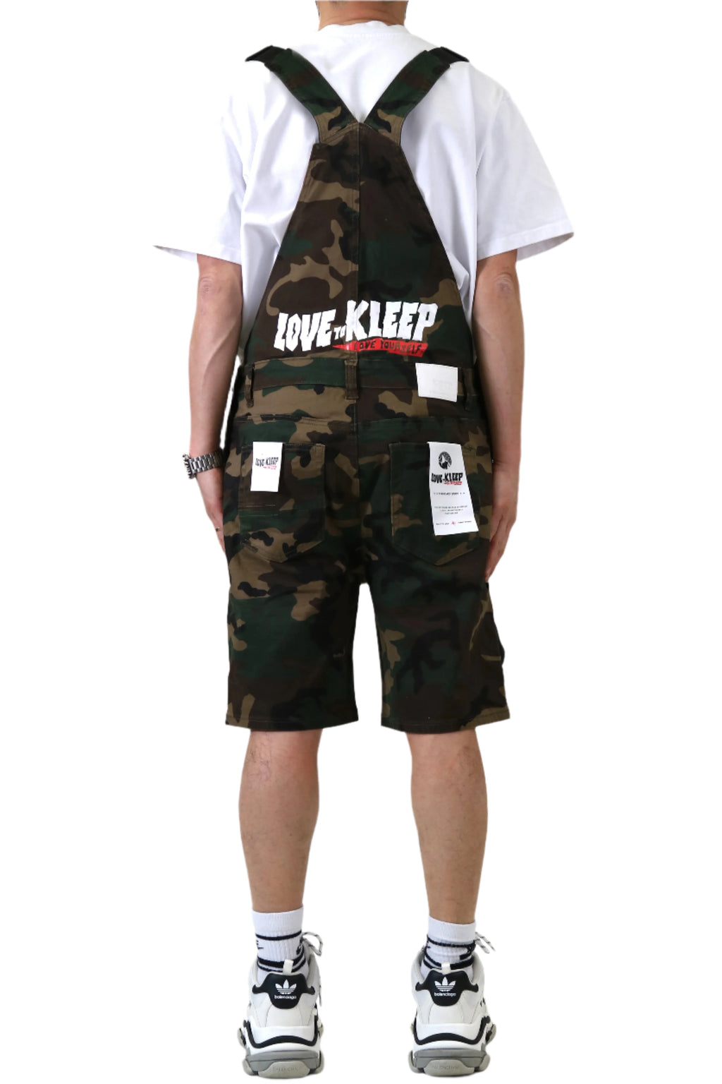 CALA Fine Twill Overall Short Pants