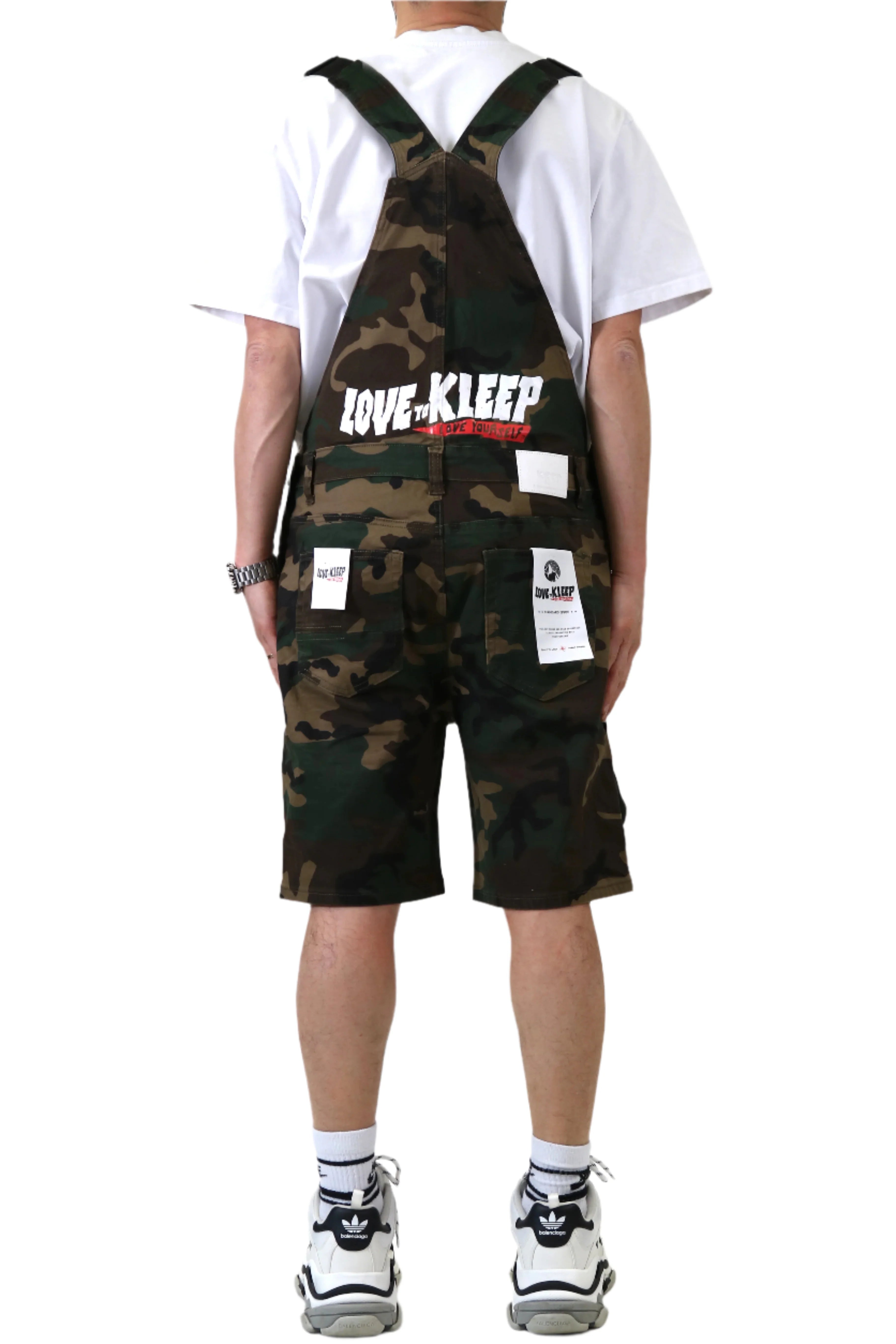 CALA Fine Twill Overall Short Pants