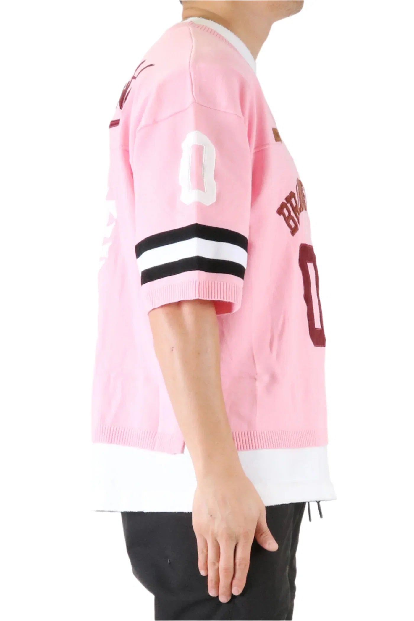 CREPE Crop Top Light Sweater Jersey