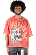 CALCITE S/N Jersey 3/4 Sleeve Crop Top Tee