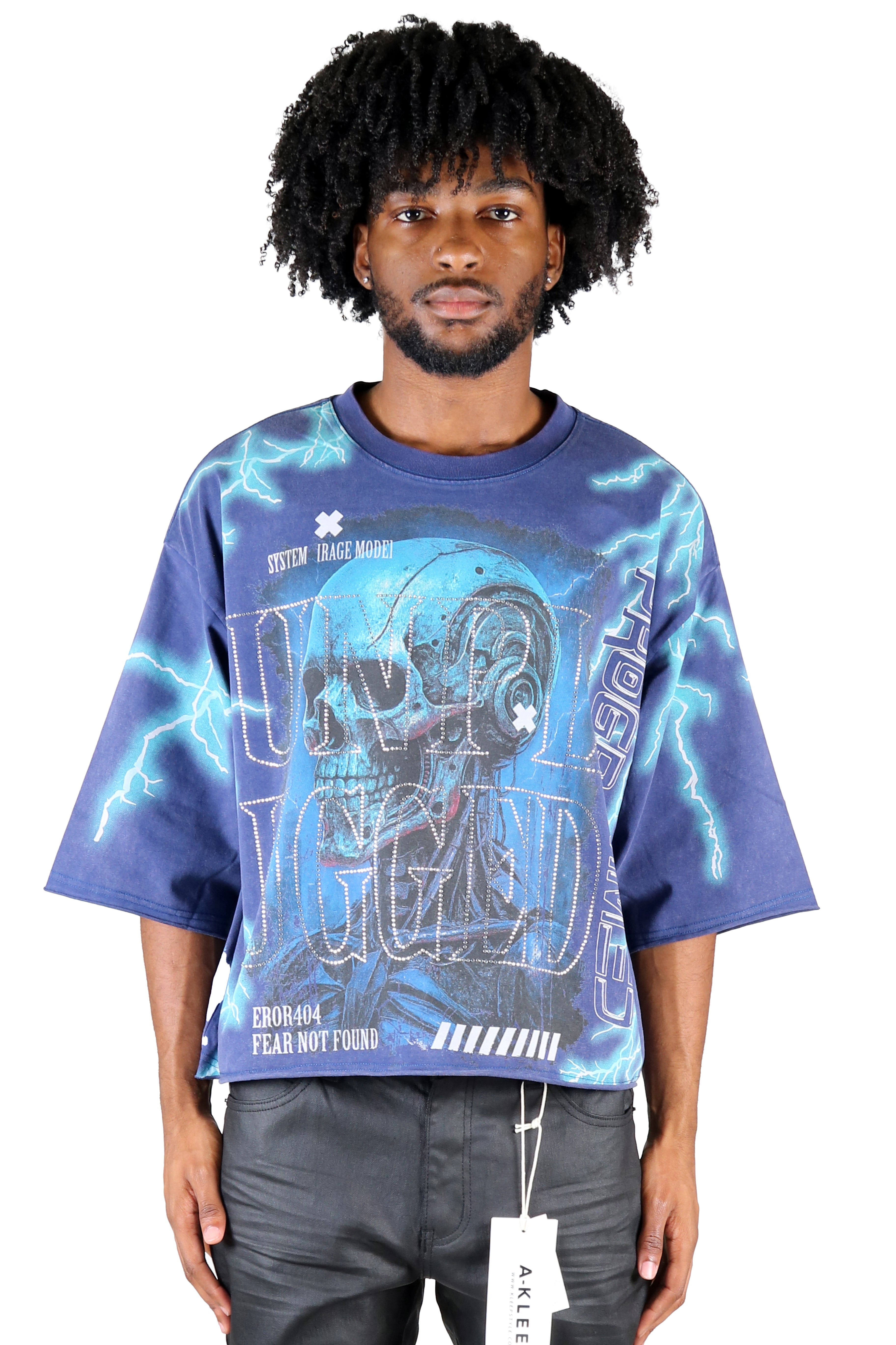 BASALT S/N Jersey 3/4 Sleeve Crop Top Tee