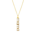 Pavé Vertical Mama Necklace
