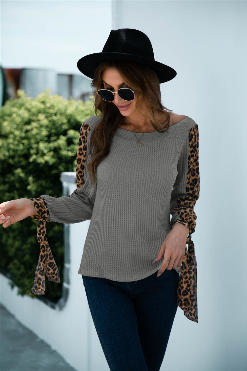 Lace Knit Patterns Top | Womens Long Sleeve Shirts