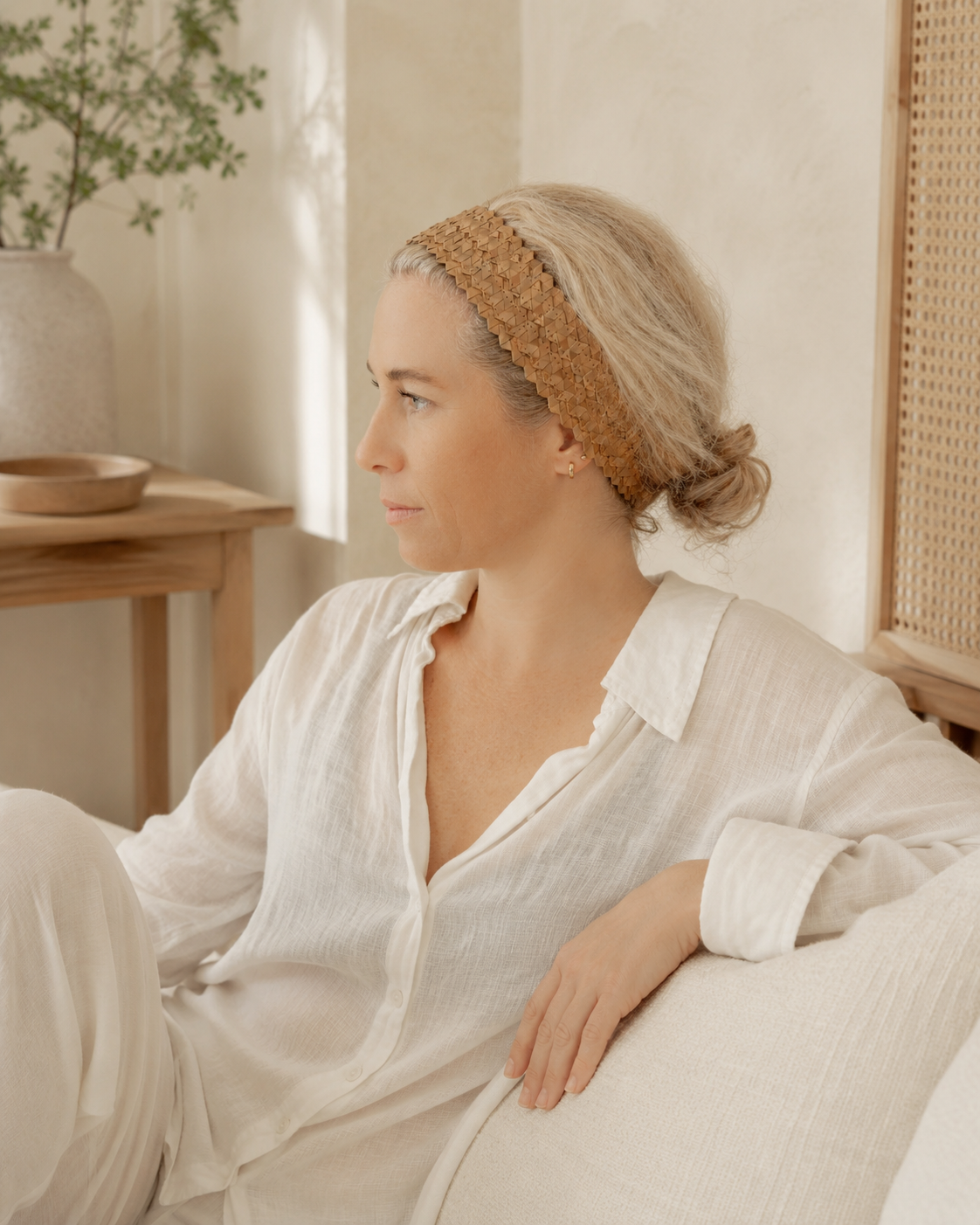 Nakula Rattan Woven Headband