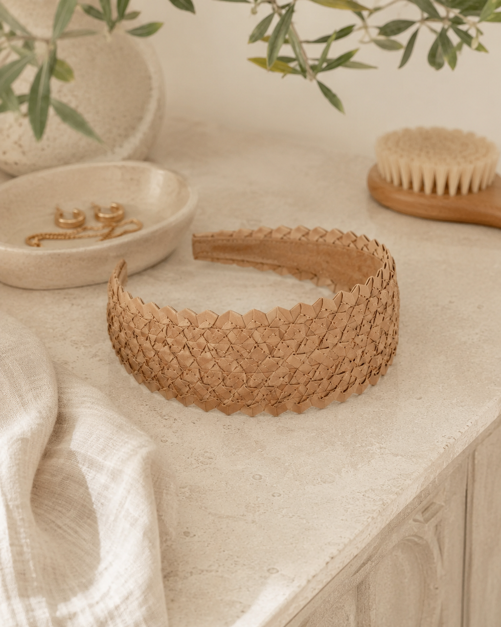 Nakula Rattan Woven Headband