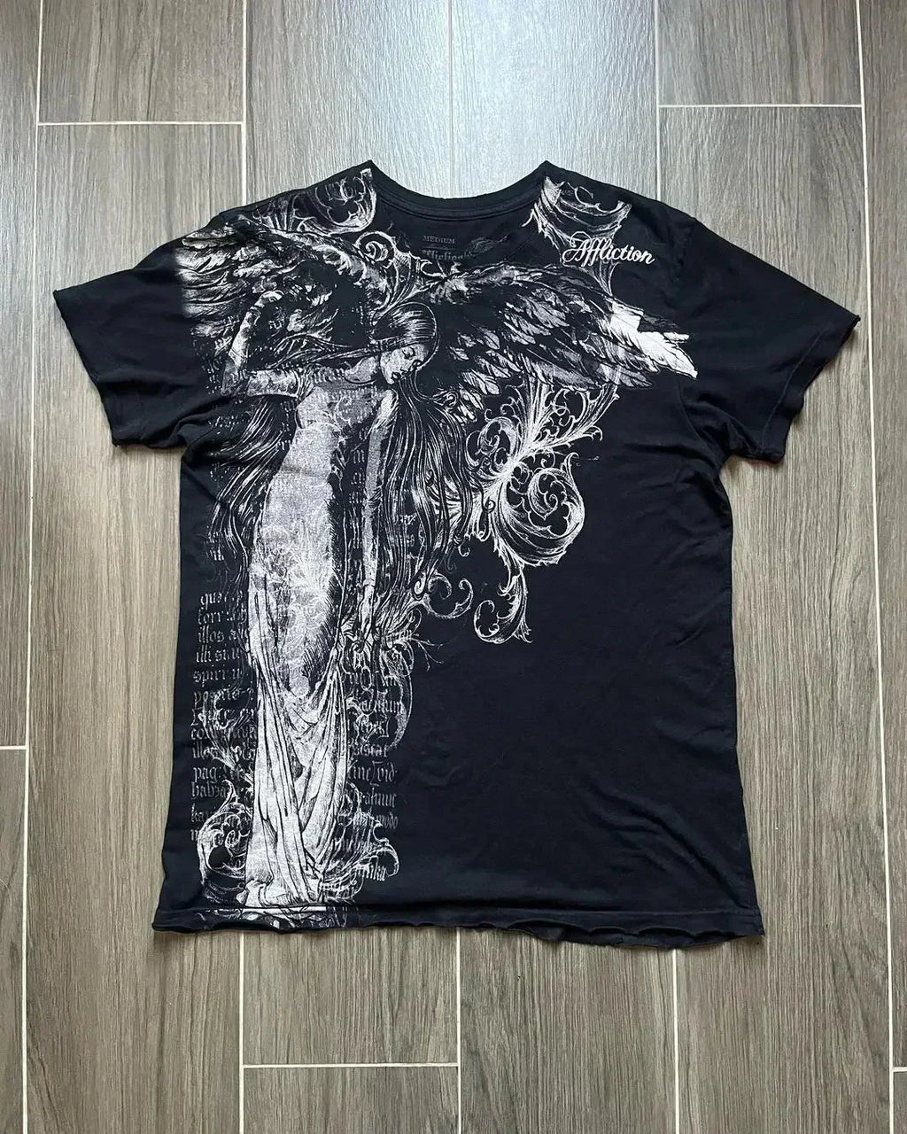 💀 Pure Cotton Retro Skull Print T-Shirt