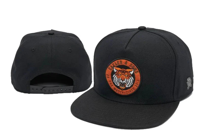 Classic Snapback Hat – Flat Bill Adjustable Baseball Cap