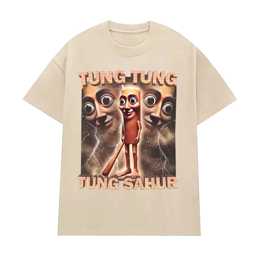 Tung Tung Tung Sahur Meme T-Shirt