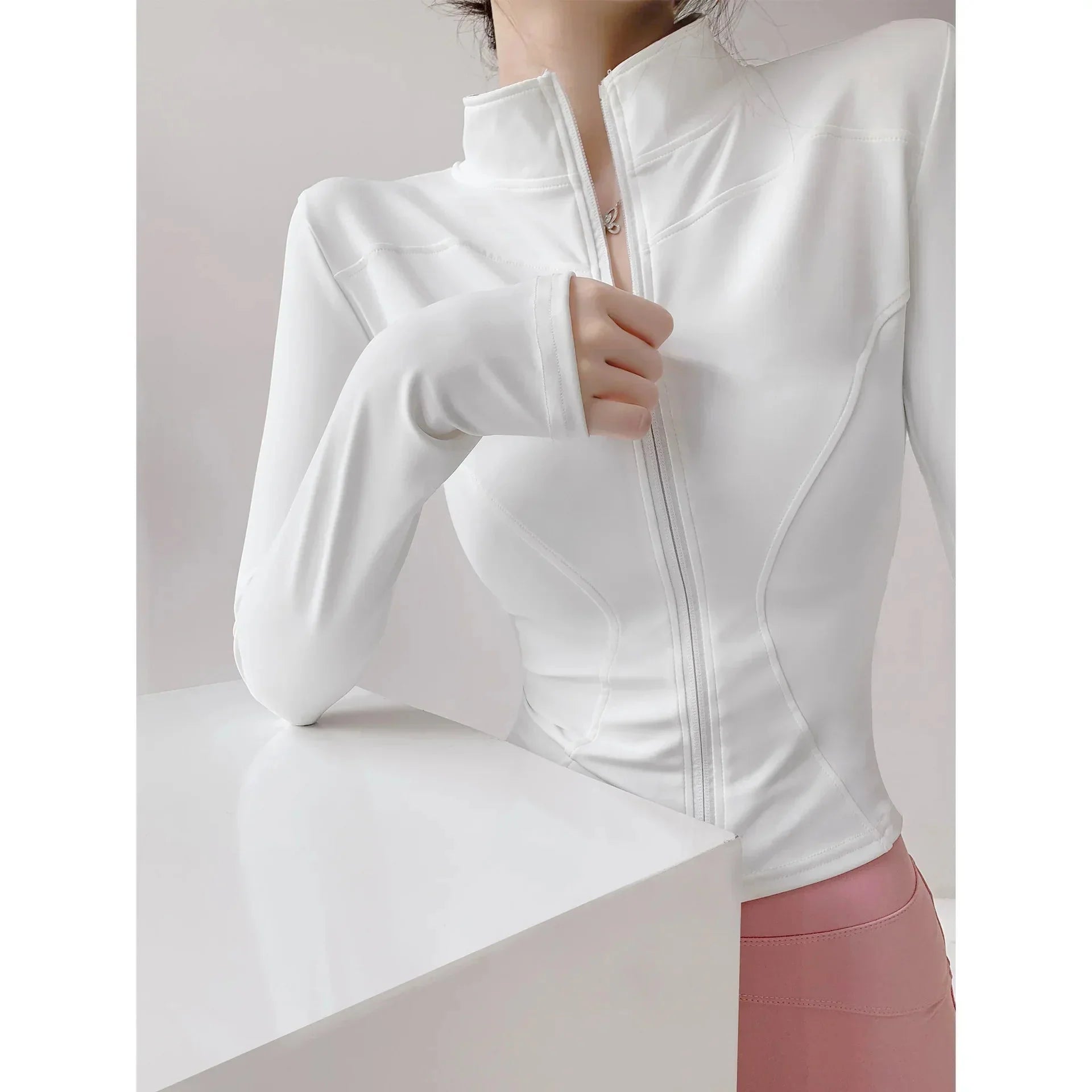Sun Quick-Drying Zip-Up Sports Jacket Women S-3XL