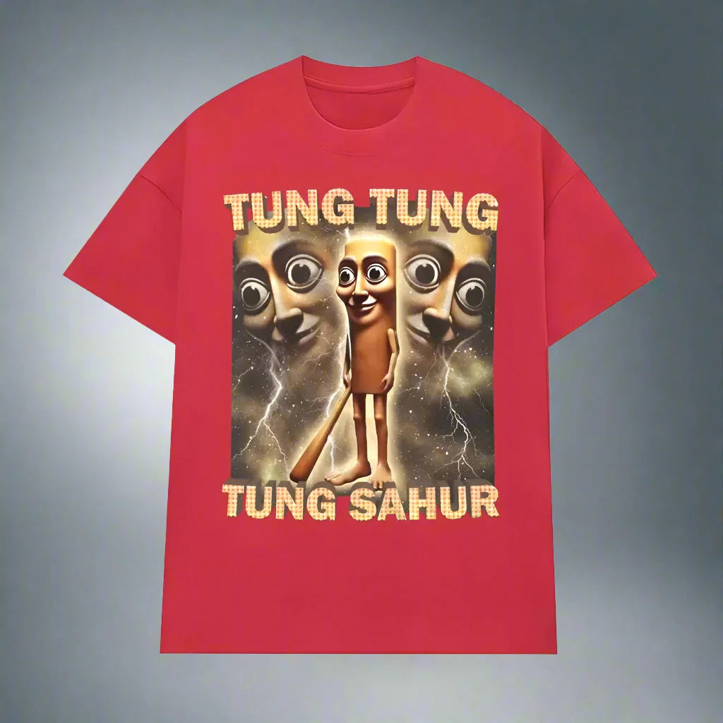 Tung Tung Tung Sahur Meme T-Shirt