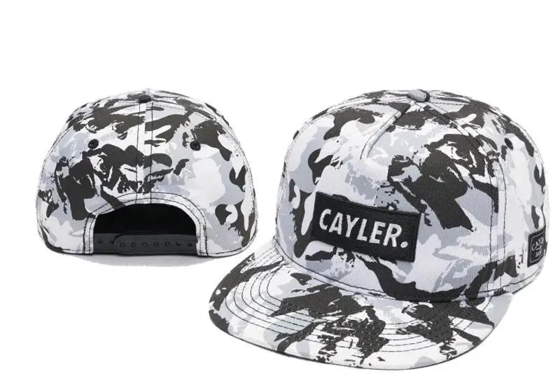 Classic Snapback Hat – Flat Bill Adjustable Baseball Cap