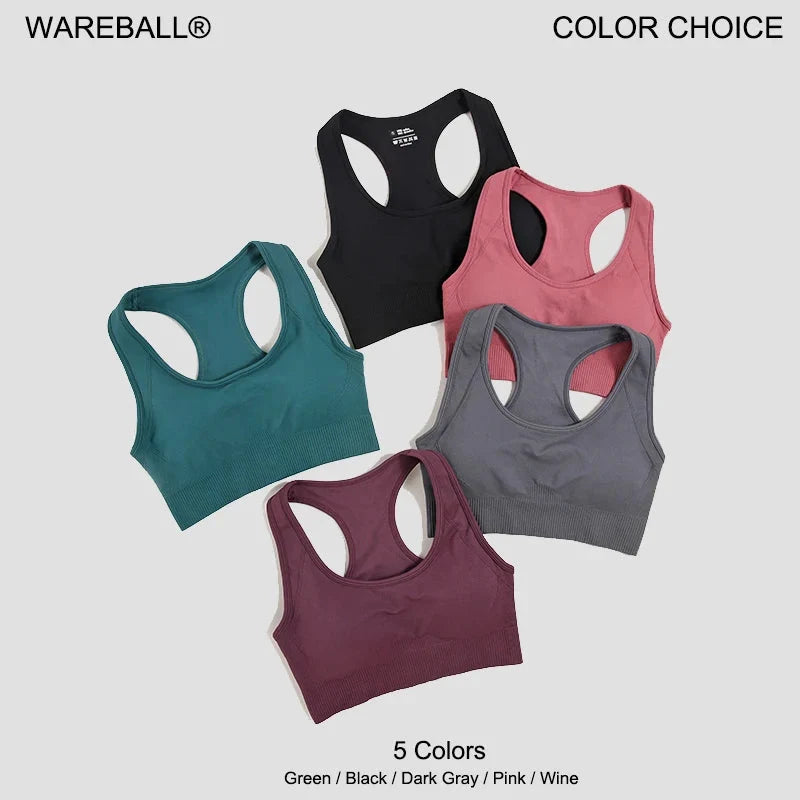 🏋️‍♀️ Women's Padded Sports Bra Tank Top