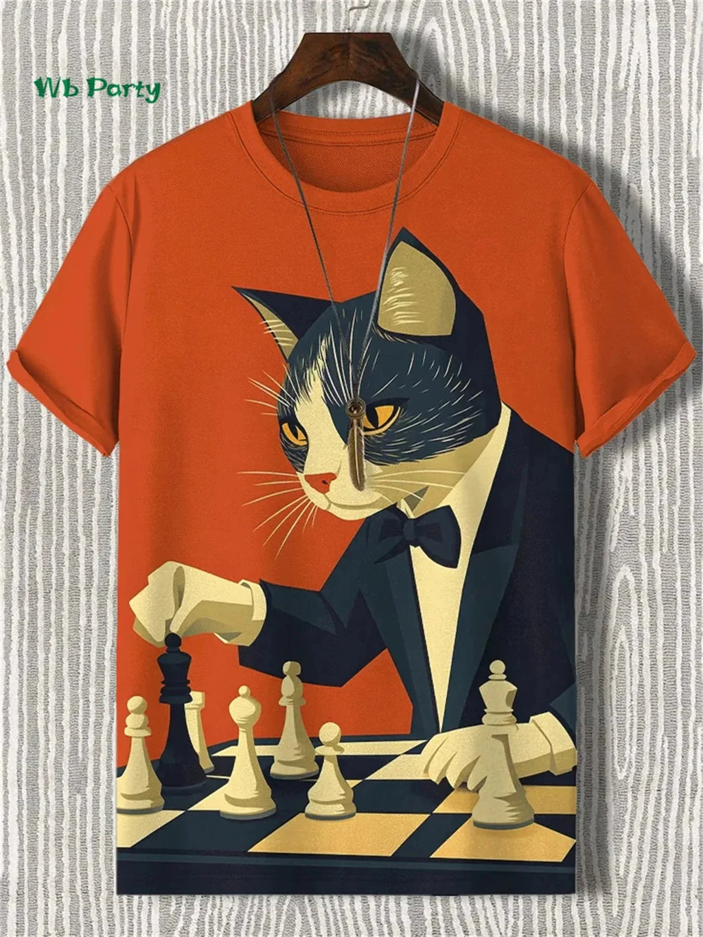 🐱  3D Travel Cat Print T-Shirt – Playful Summer Streetwear