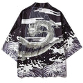 🐉 Summer Japanese Style Anime Dragon Print Haori Yukata
