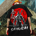 🗡️  3D Samurai Knife Print Oversized T-Shirt