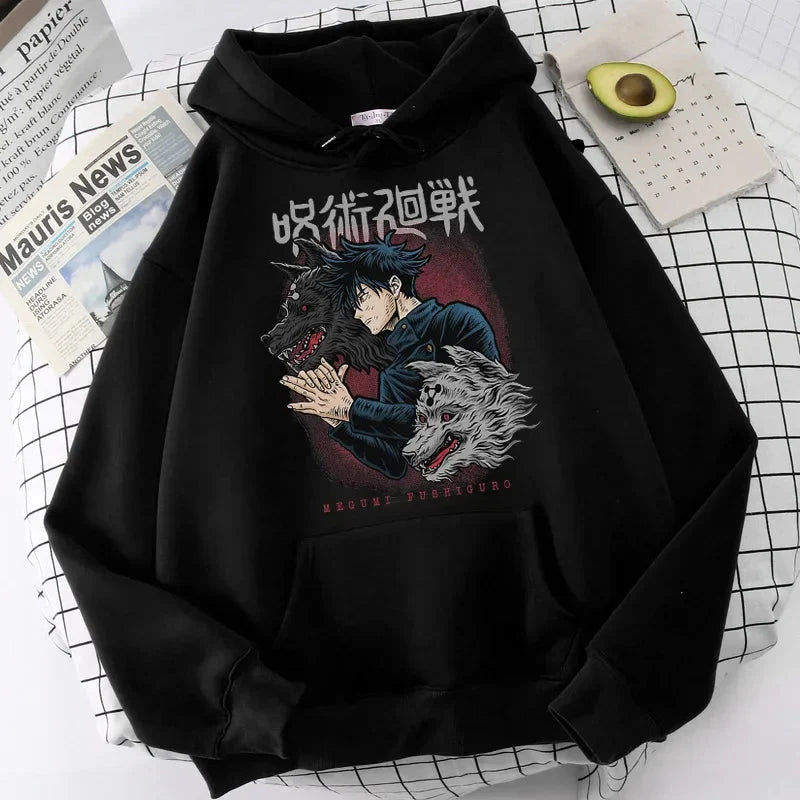 🧥 Women’s Jujutsu Kaisen Anime Hoodie