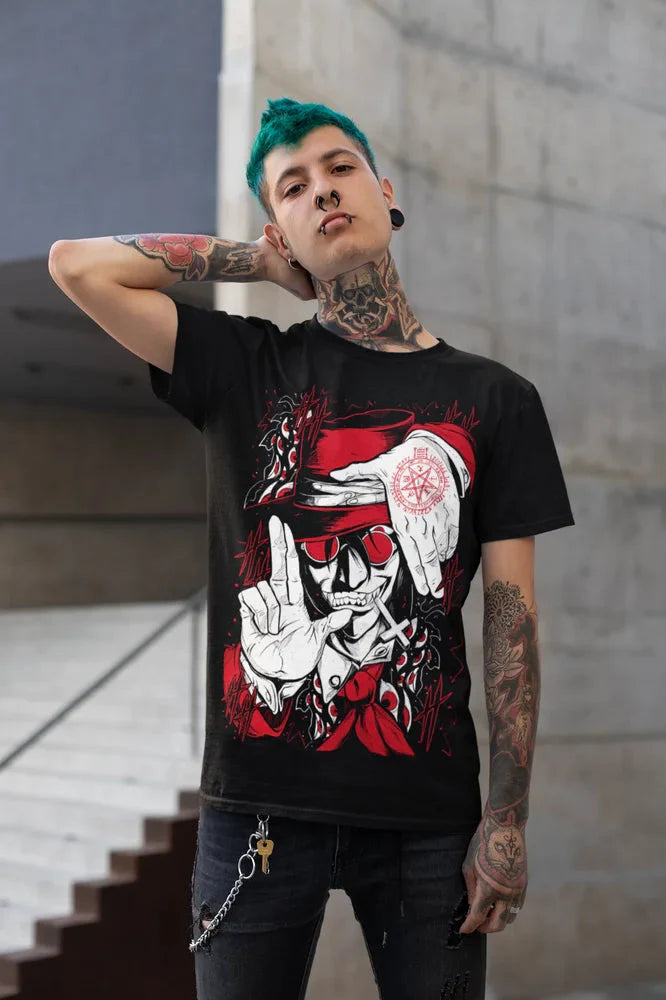 Ultimate Vampire Casual Cotton Printed T-Shirt