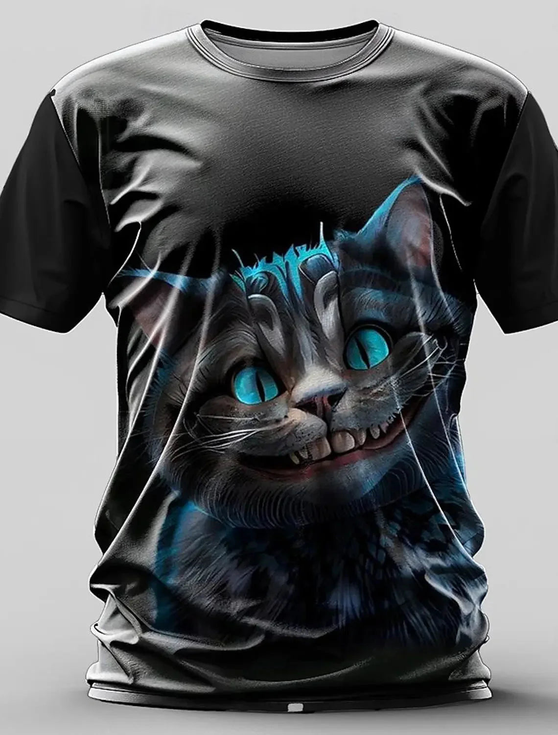 🦁  3D Animal Print Funny T-Shirt – Bold Summer Streetwear