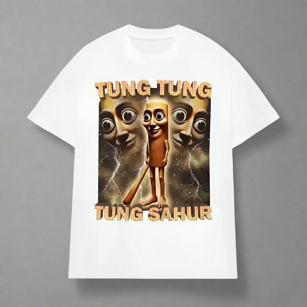 Tung Tung Tung Sahur Meme T-Shirt