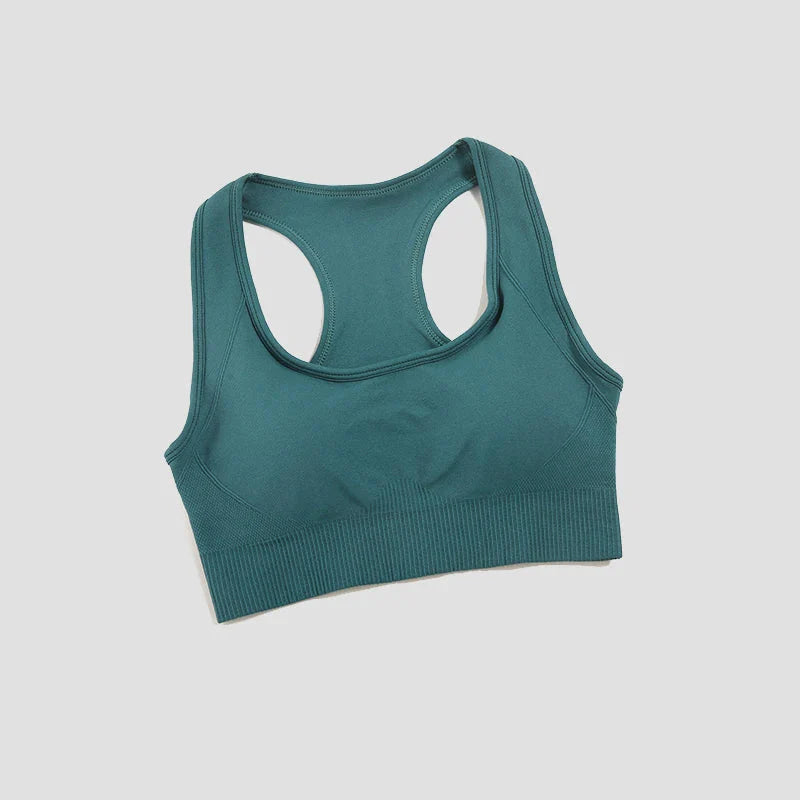 🏋️‍♀️ Women's Padded Sports Bra Tank Top