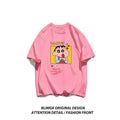 👕 Crayon Shin-chan "Beloved Woman" Cotton T-Shirt – Playful Anime Streetwear