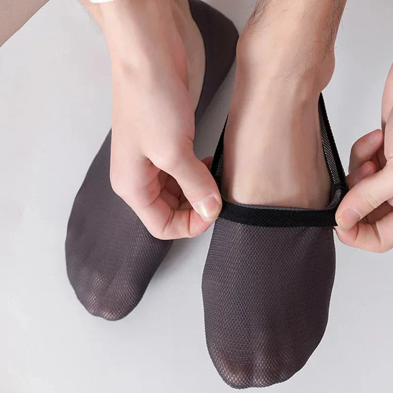 3-Pack Invisible Boat Socks – Breathable Low-Cut Socks