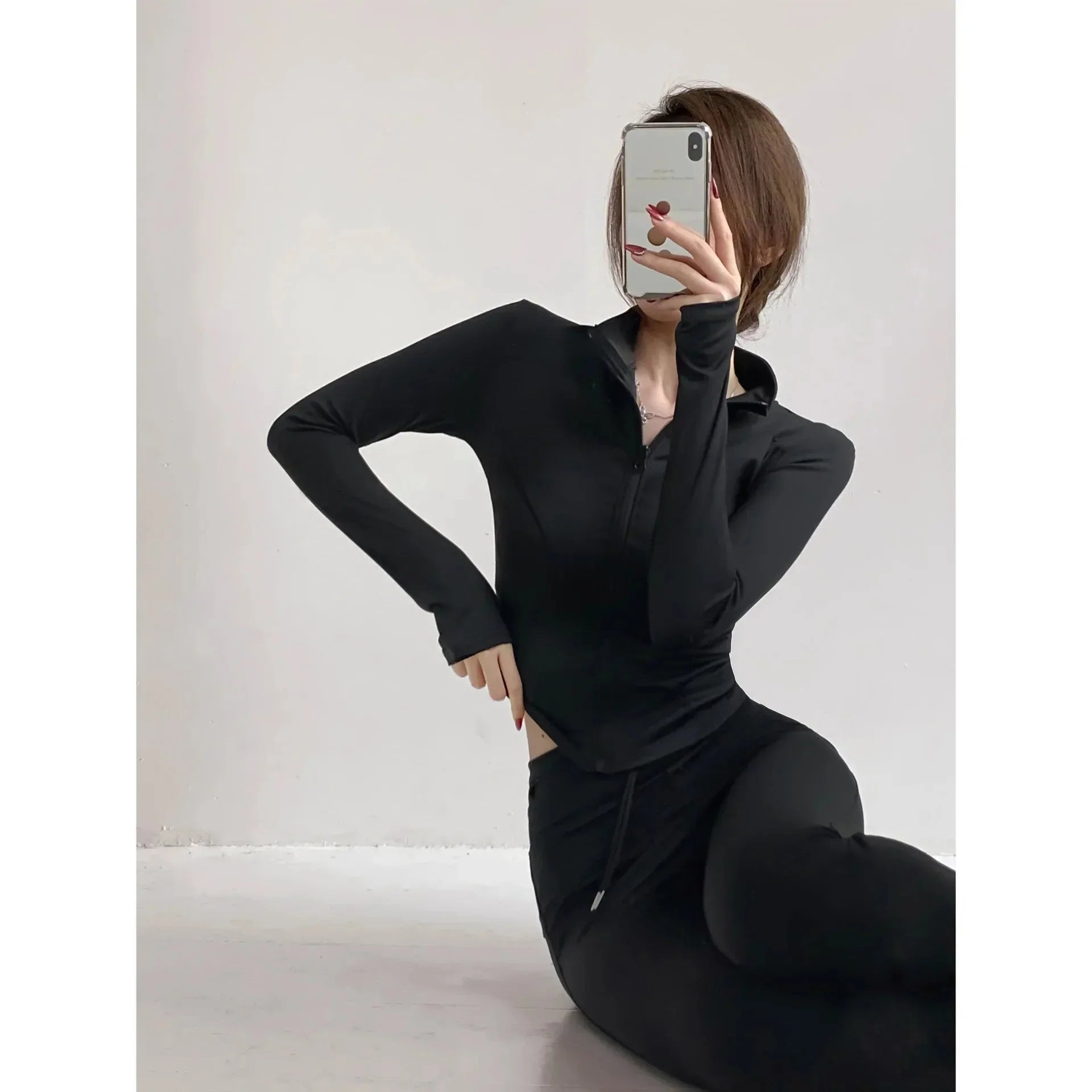 Sun Quick-Drying Zip-Up Sports Jacket Women S-3XL