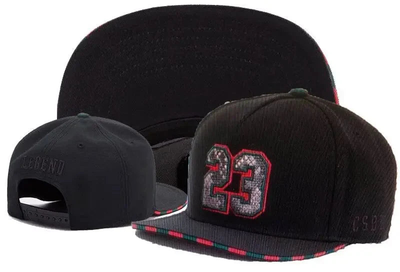 Skull Hand Snapback Hat – Flat Bill Adjustable Baseball Cap