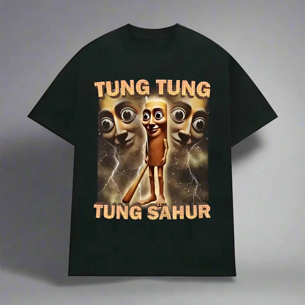 Tung Tung Tung Sahur Meme T-Shirt