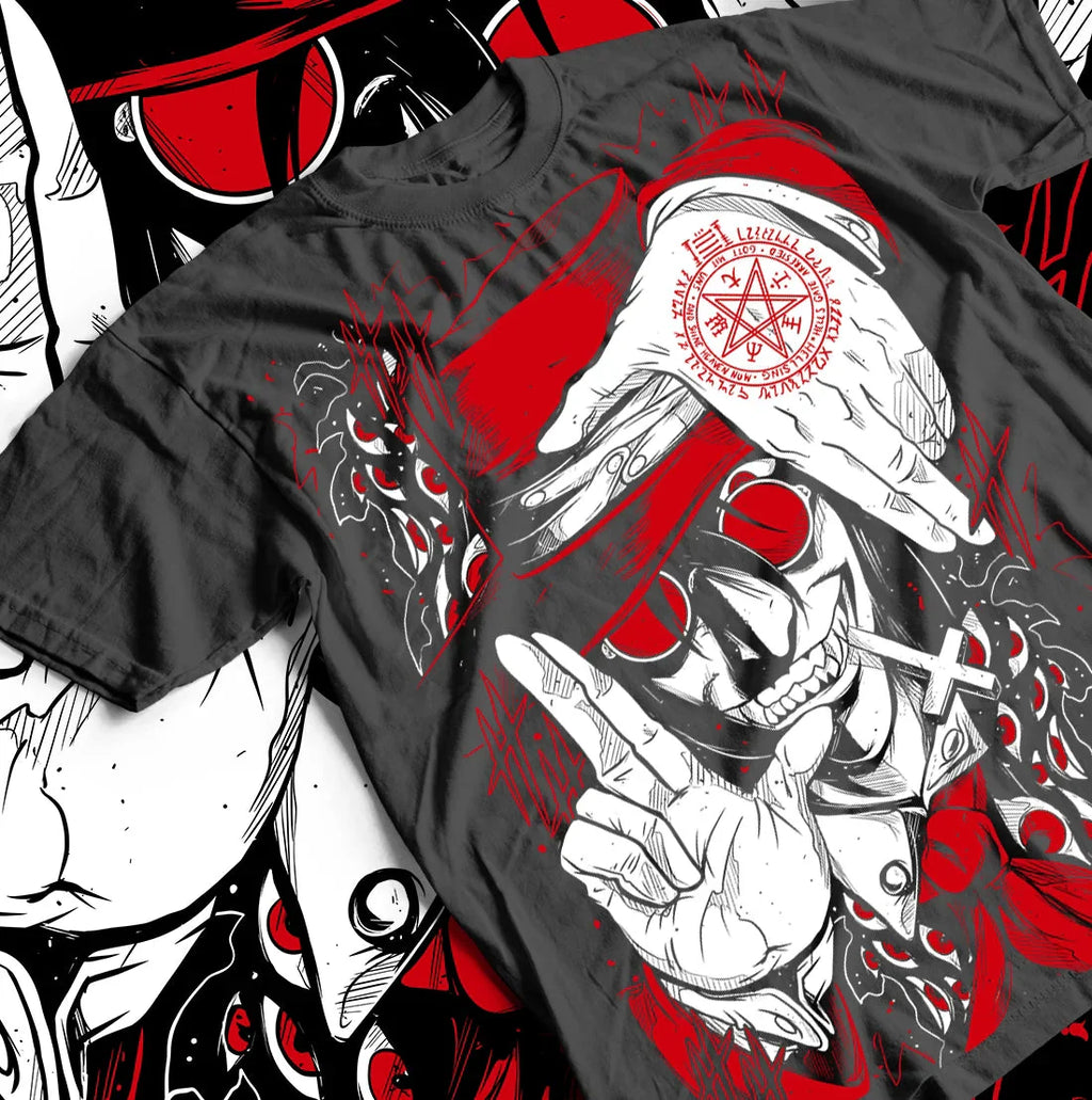 Ultimate Vampire Casual Cotton Printed T-Shirt
