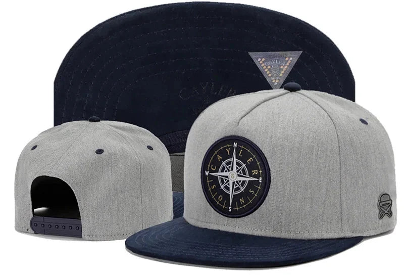 Skull Hand Snapback Hat – Flat Bill Adjustable Baseball Cap