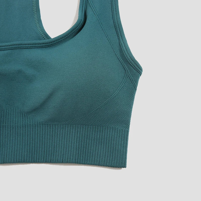🏋️‍♀️ Women's Padded Sports Bra Tank Top