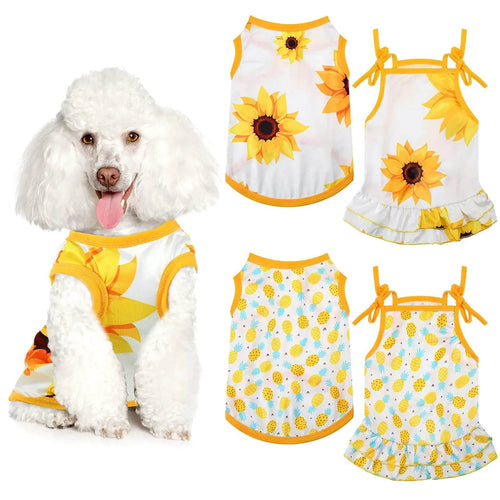 4 Pieces Pet Clothes