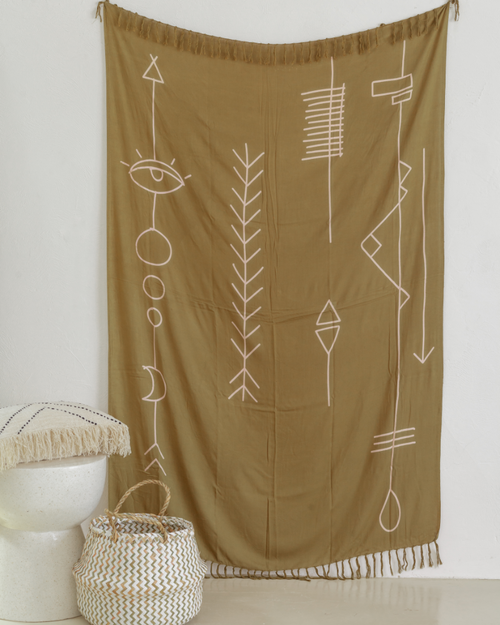 Abstract Tapestry Sarong