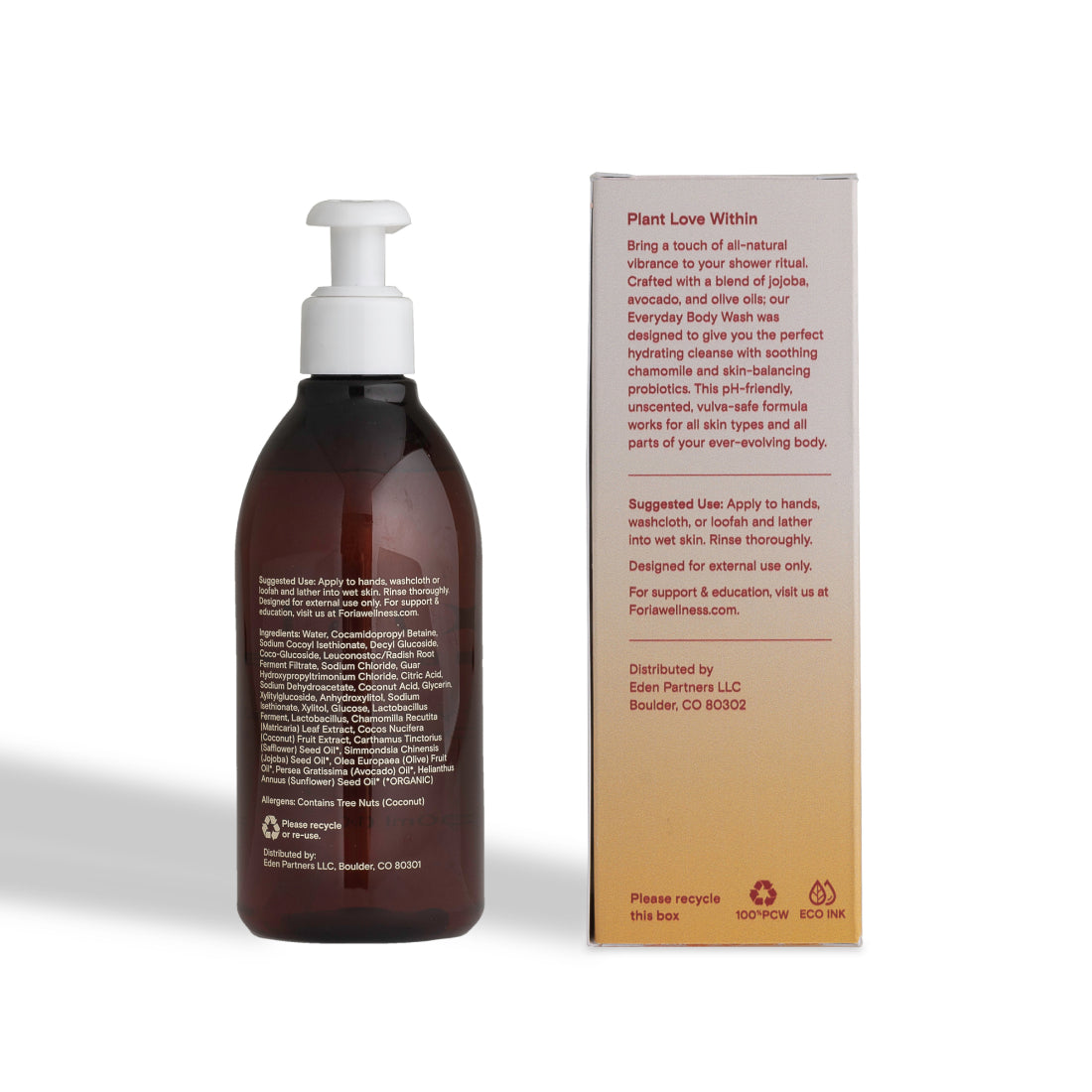 Everyday Body Wash with Organic Botanicals