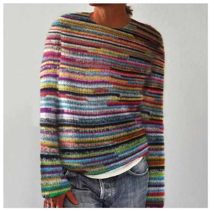 Women’s Fashionable Pullover Sweater Top | Cozy Everyday Knit