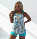 Women's Plus Size One-Piece Swimsuit