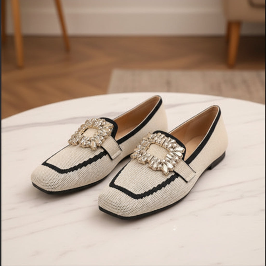 Vintage Suede Round-Toe Gommino Loafers — Women’s Driving Style