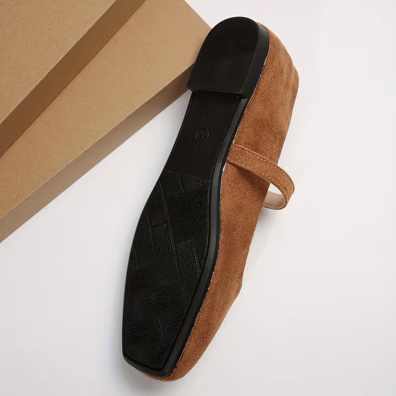 Women's Flat Vintage Mary Jane Pumps