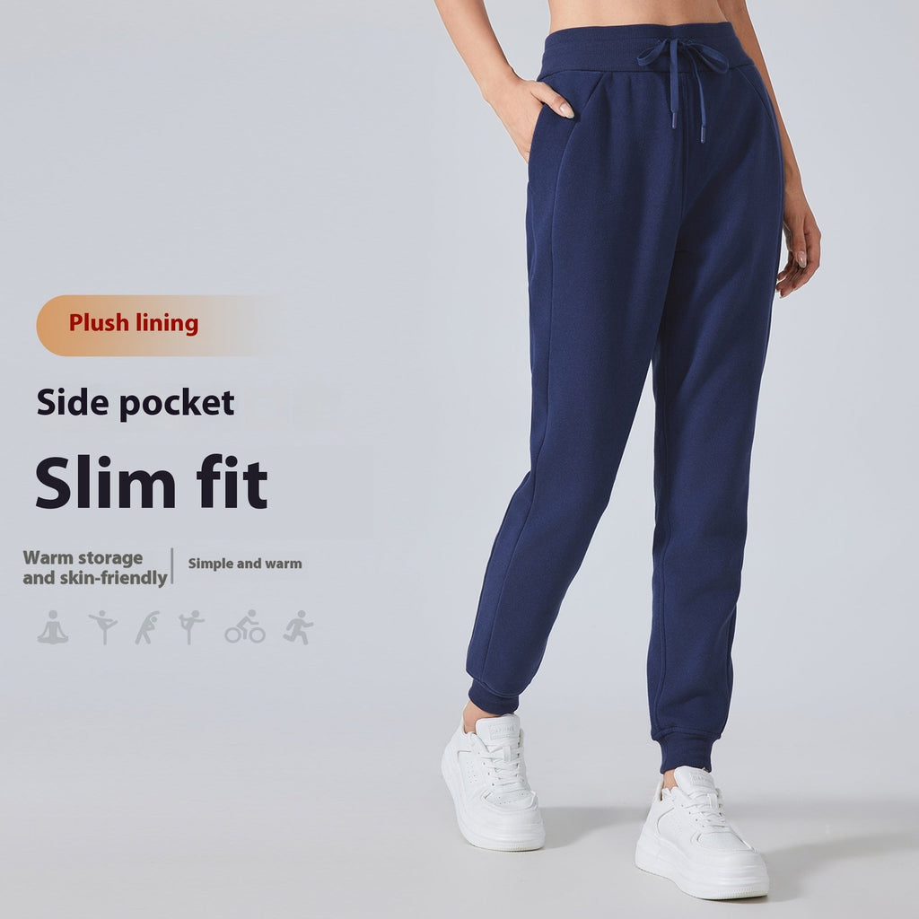 🧣 Fleece-Lined Warm Leisure All-Matching Track Sweatpants