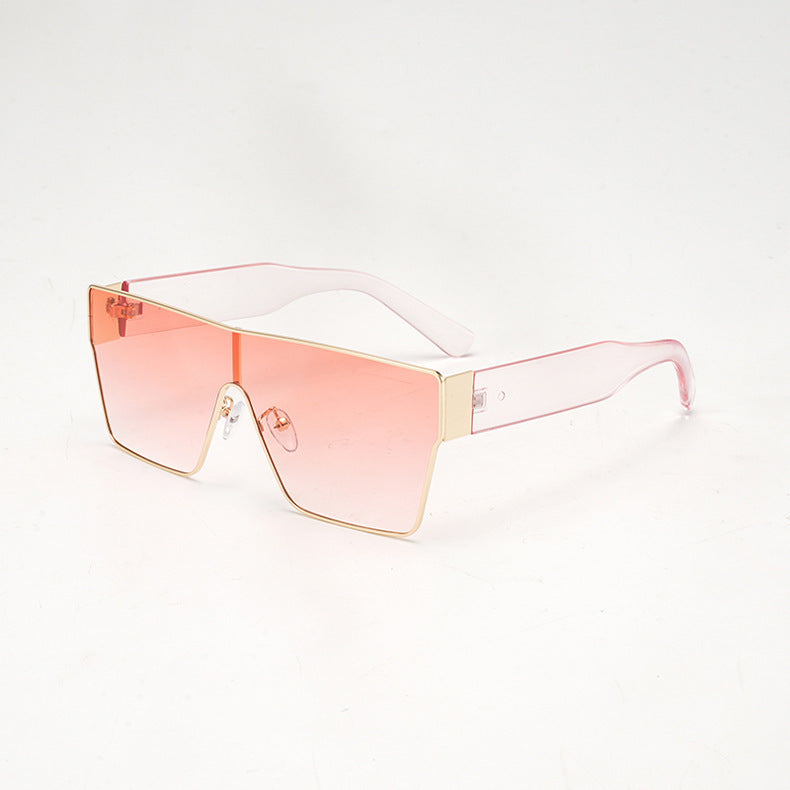 Square Metal Frame Sunglasses – Hip-Hop European Fashion