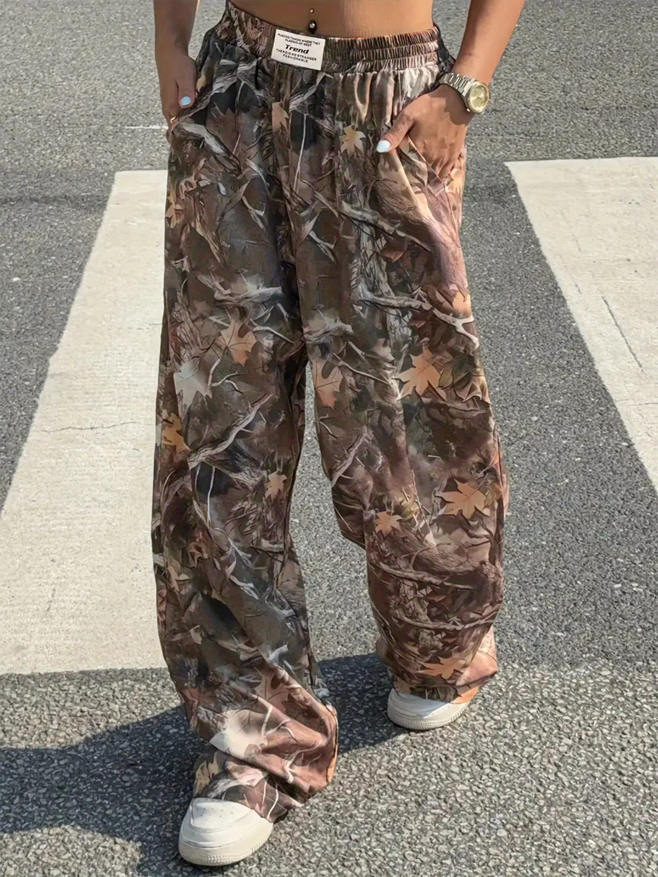 Women's Y2K Camouflage Cargo Pants